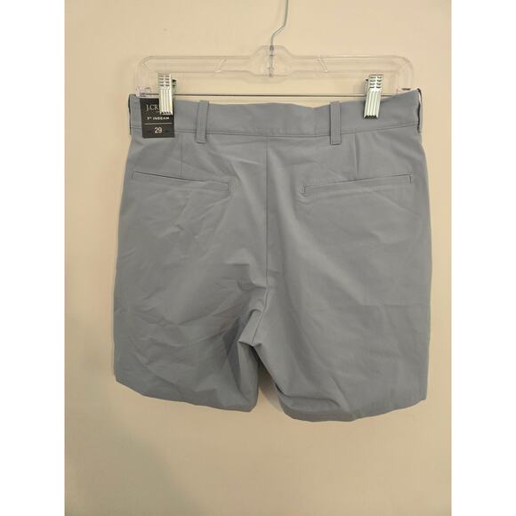 NWT J.crew tech shorts size 29 light blue 7 inch inseam - Picture 2 of 4